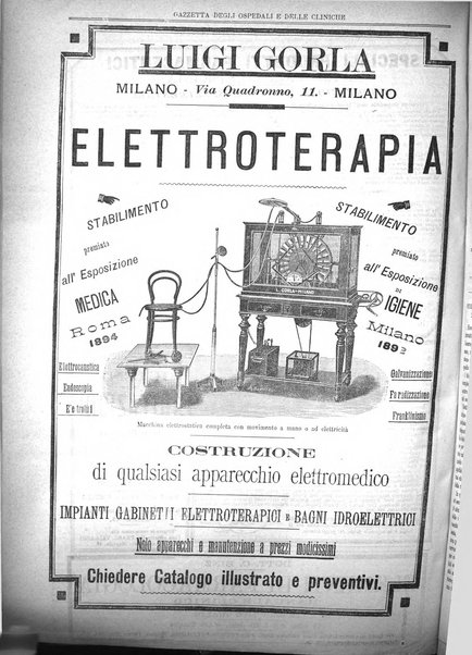 Gazzetta degli ospedali e delle cliniche