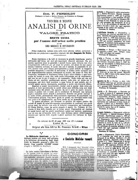 Gazzetta degli ospedali e delle cliniche