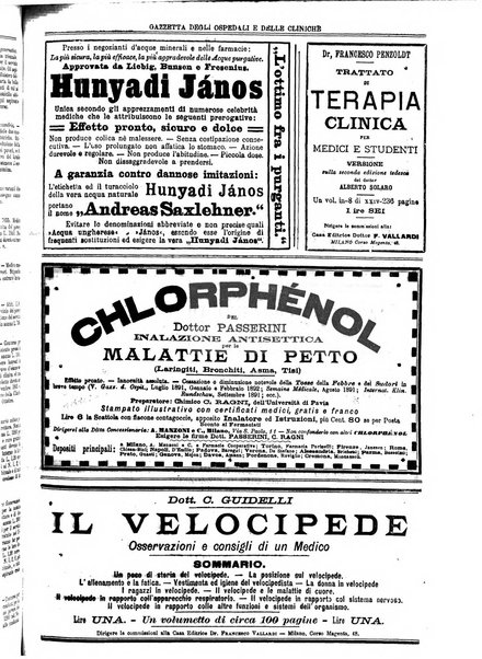 Gazzetta degli ospedali e delle cliniche