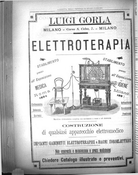 Gazzetta degli ospedali e delle cliniche