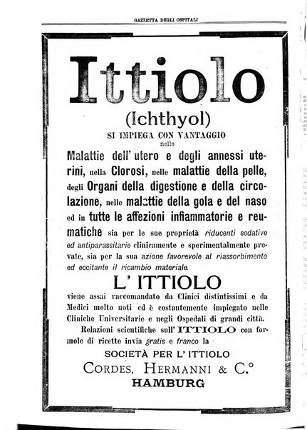 Gazzetta degli ospedali e delle cliniche