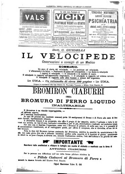 Gazzetta degli ospedali e delle cliniche