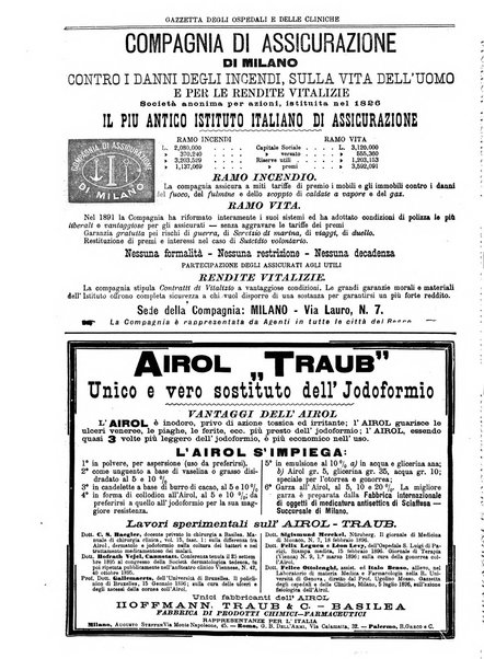 Gazzetta degli ospedali e delle cliniche