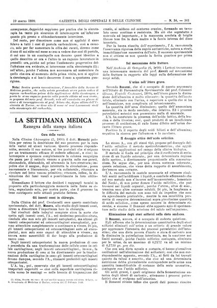 Gazzetta degli ospedali e delle cliniche