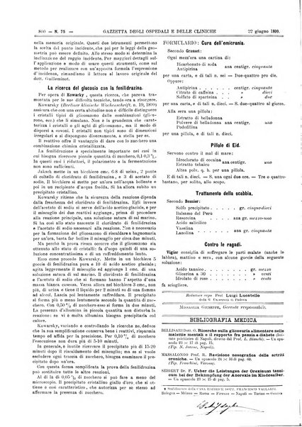 Gazzetta degli ospedali e delle cliniche