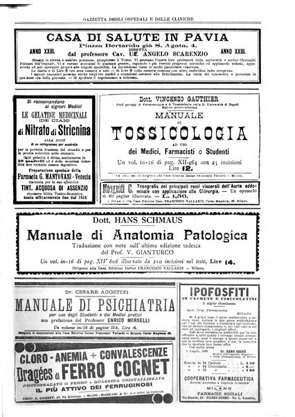 Gazzetta degli ospedali e delle cliniche