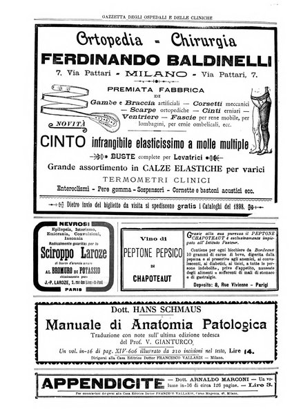 Gazzetta degli ospedali e delle cliniche