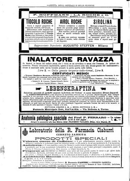 Gazzetta degli ospedali e delle cliniche