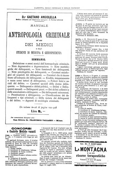 Gazzetta degli ospedali e delle cliniche