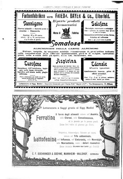 Gazzetta degli ospedali e delle cliniche