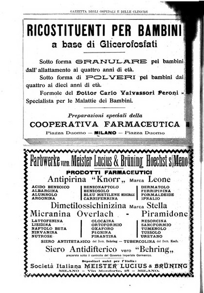 Gazzetta degli ospedali e delle cliniche