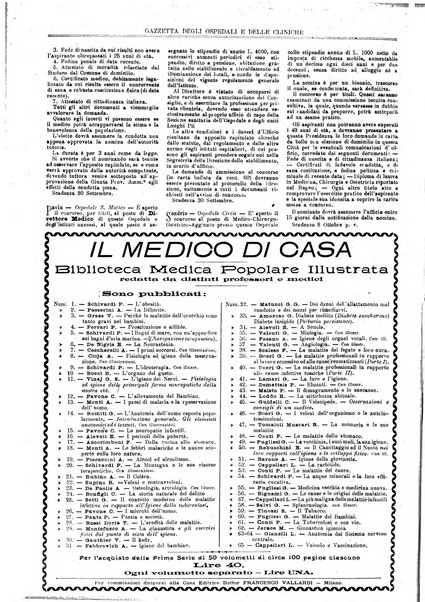 Gazzetta degli ospedali e delle cliniche