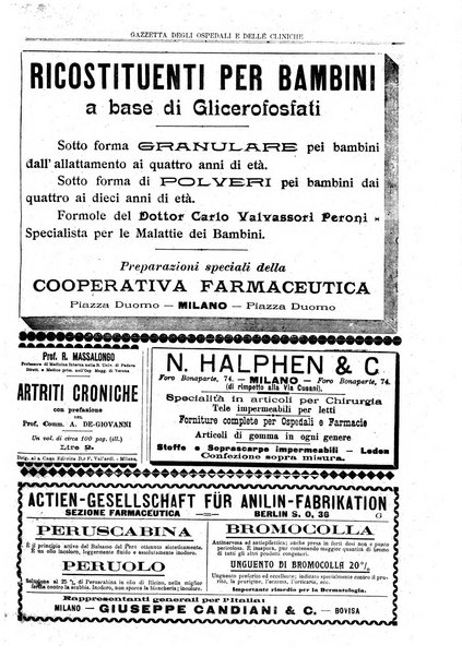 Gazzetta degli ospedali e delle cliniche