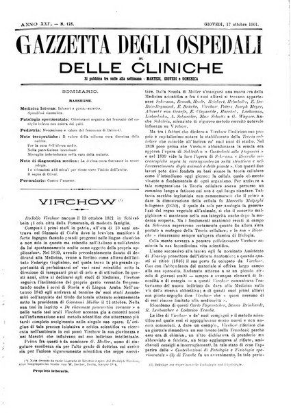 Gazzetta degli ospedali e delle cliniche