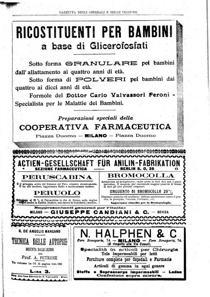 Gazzetta degli ospedali e delle cliniche