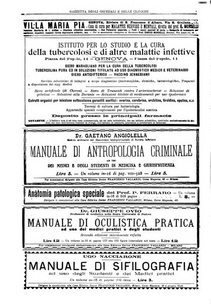 Gazzetta degli ospedali e delle cliniche