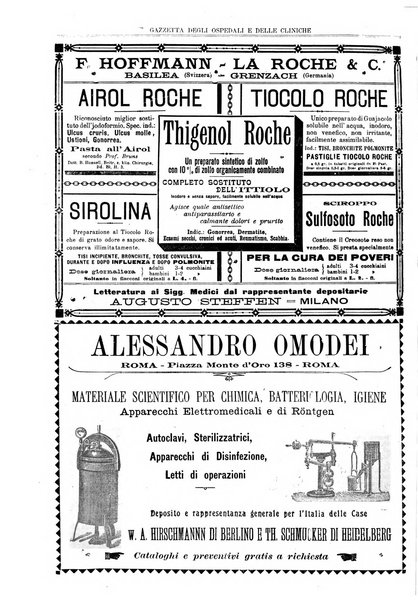 Gazzetta degli ospedali e delle cliniche