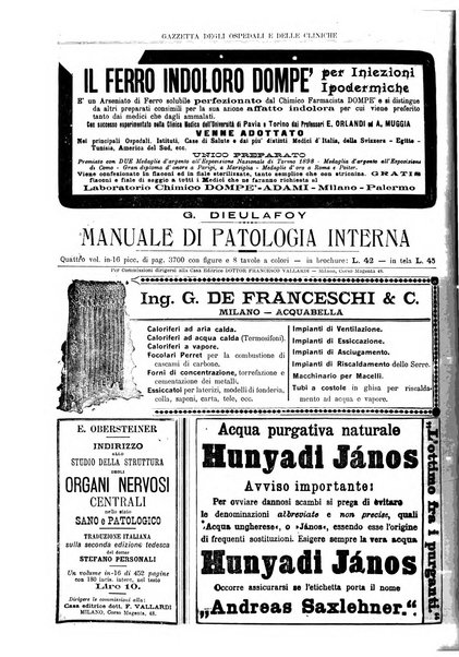 Gazzetta degli ospedali e delle cliniche