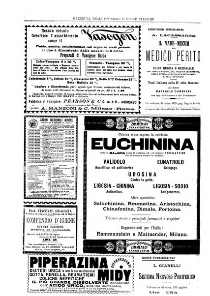 Gazzetta degli ospedali e delle cliniche