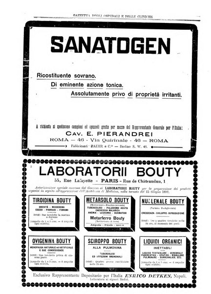 Gazzetta degli ospedali e delle cliniche