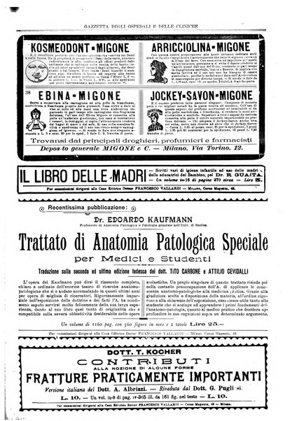 Gazzetta degli ospedali e delle cliniche