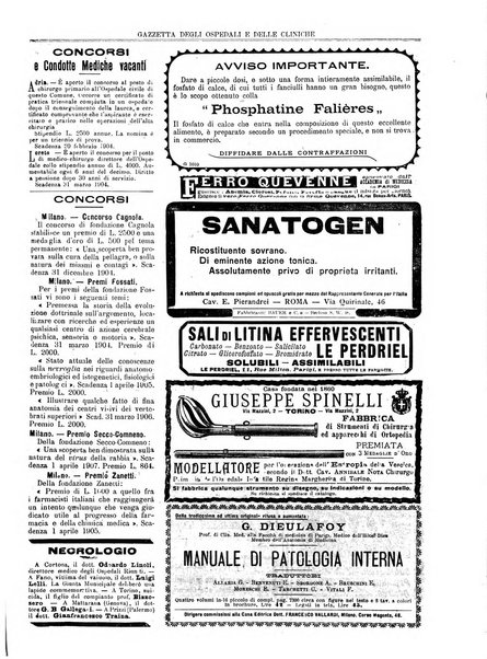 Gazzetta degli ospedali e delle cliniche