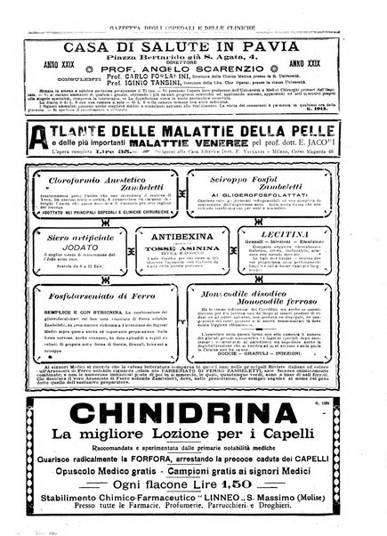 Gazzetta degli ospedali e delle cliniche