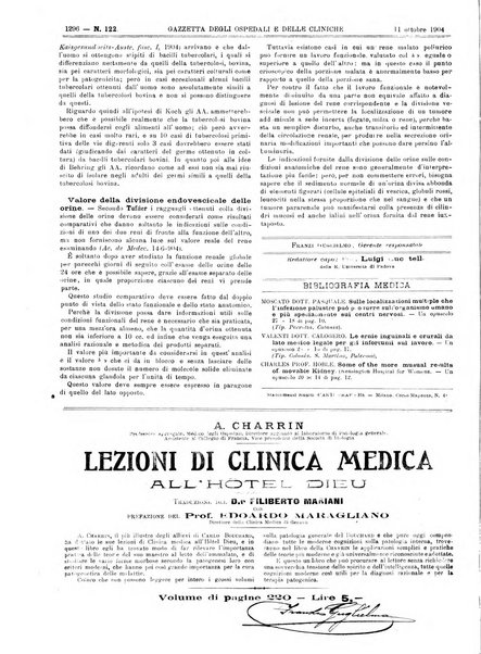 Gazzetta degli ospedali e delle cliniche