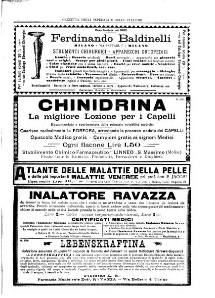 Gazzetta degli ospedali e delle cliniche