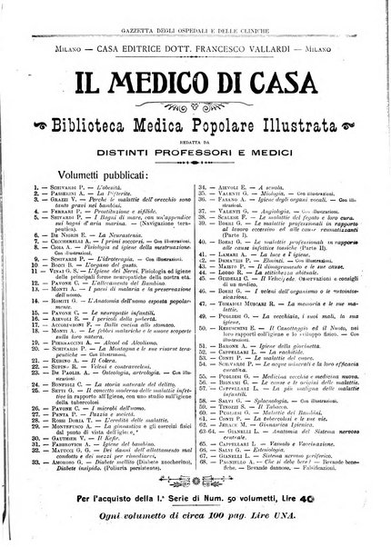 Gazzetta degli ospedali e delle cliniche