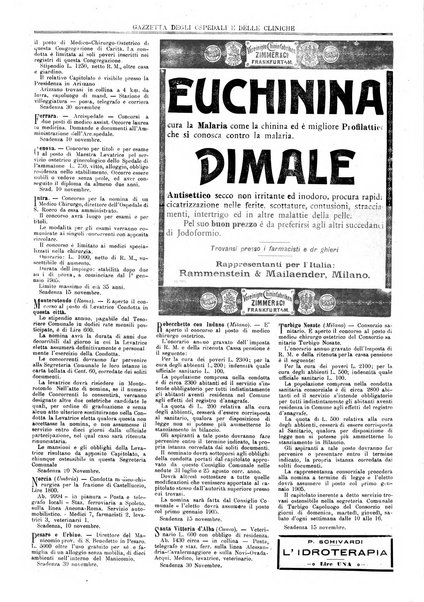 Gazzetta degli ospedali e delle cliniche