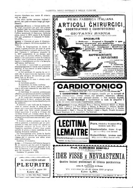 Gazzetta degli ospedali e delle cliniche