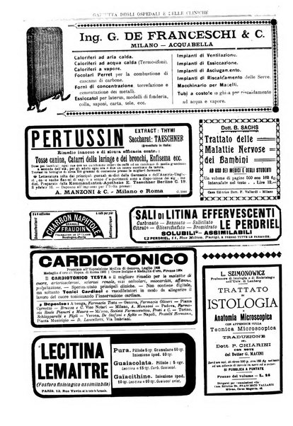 Gazzetta degli ospedali e delle cliniche