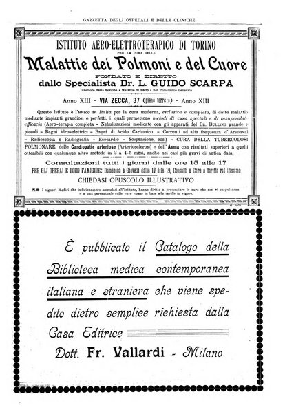 Gazzetta degli ospedali e delle cliniche