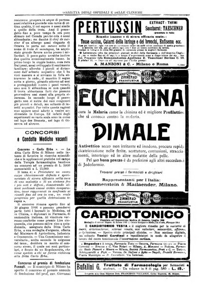 Gazzetta degli ospedali e delle cliniche