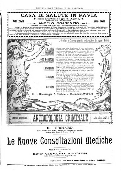 Gazzetta degli ospedali e delle cliniche