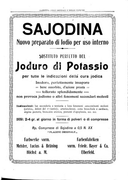 Gazzetta degli ospedali e delle cliniche