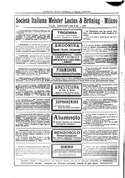 Gazzetta degli ospedali e delle cliniche