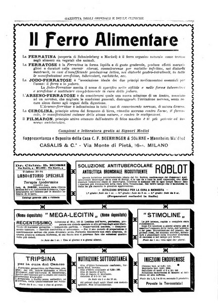 Gazzetta degli ospedali e delle cliniche
