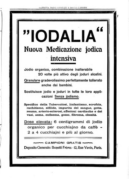 Gazzetta degli ospedali e delle cliniche