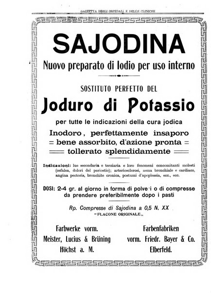 Gazzetta degli ospedali e delle cliniche