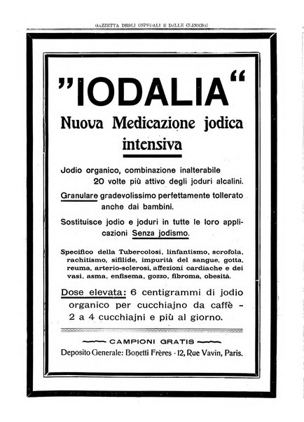 Gazzetta degli ospedali e delle cliniche