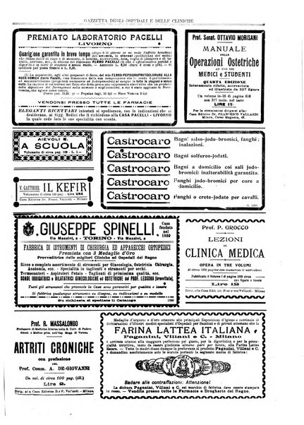 Gazzetta degli ospedali e delle cliniche