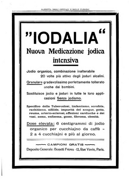 Gazzetta degli ospedali e delle cliniche