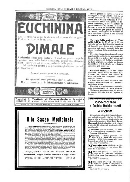 Gazzetta degli ospedali e delle cliniche