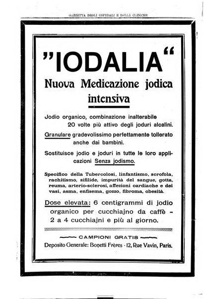 Gazzetta degli ospedali e delle cliniche