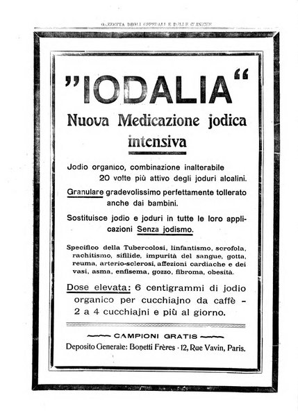 Gazzetta degli ospedali e delle cliniche