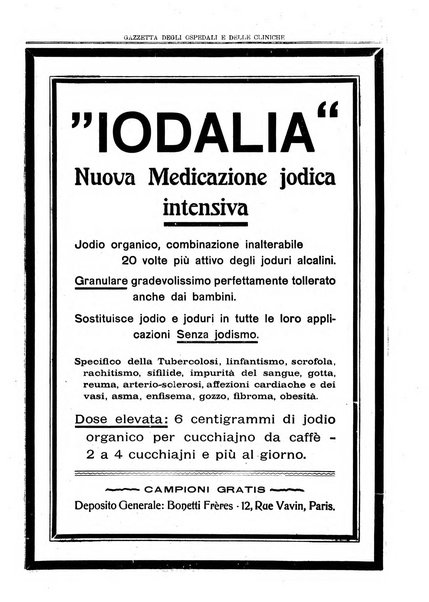 Gazzetta degli ospedali e delle cliniche