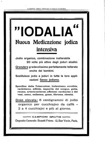 Gazzetta degli ospedali e delle cliniche