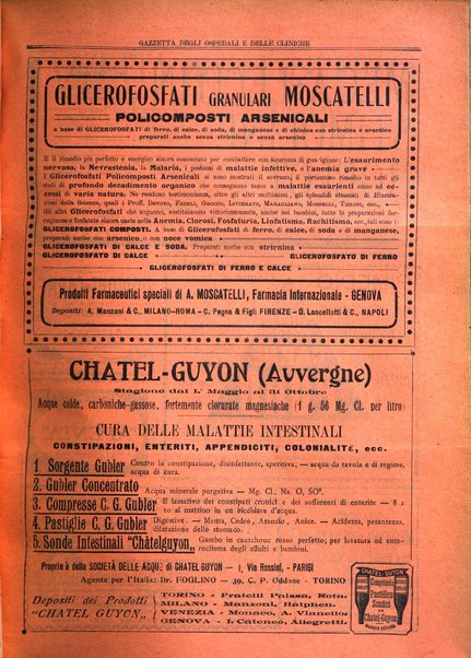 Gazzetta degli ospedali e delle cliniche